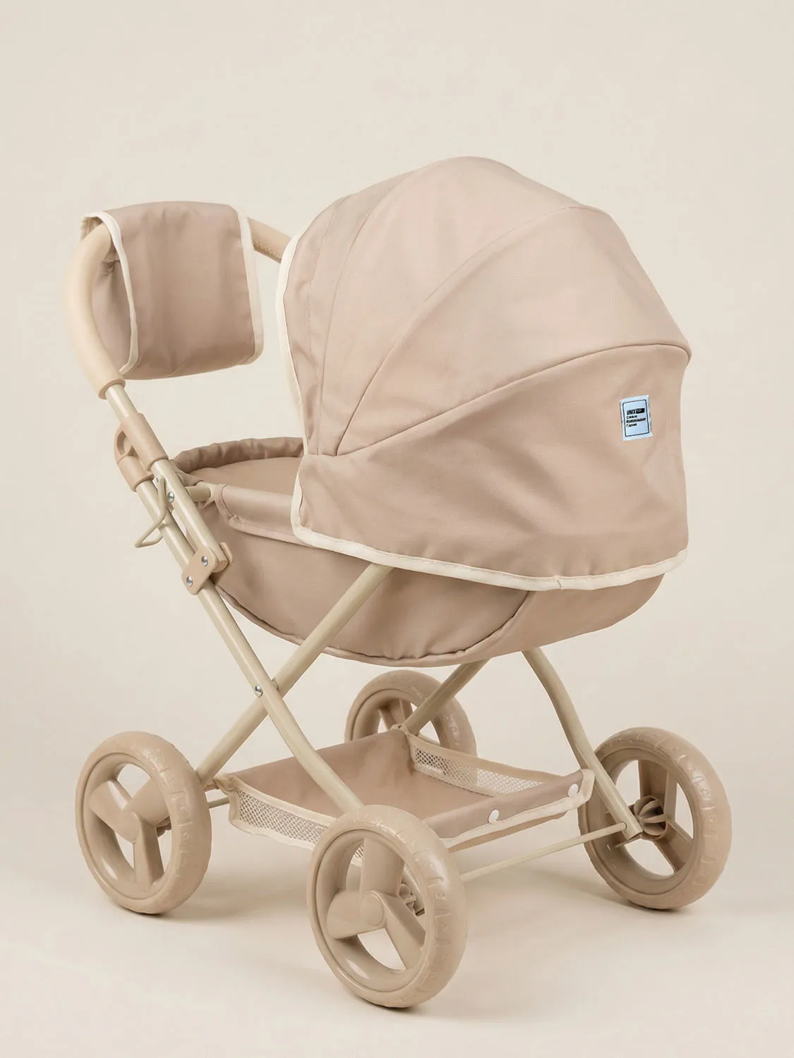 Коляска UNIX Kids Cradle Doll для кукол Бежевый (Camel) DOLLCRADLECL