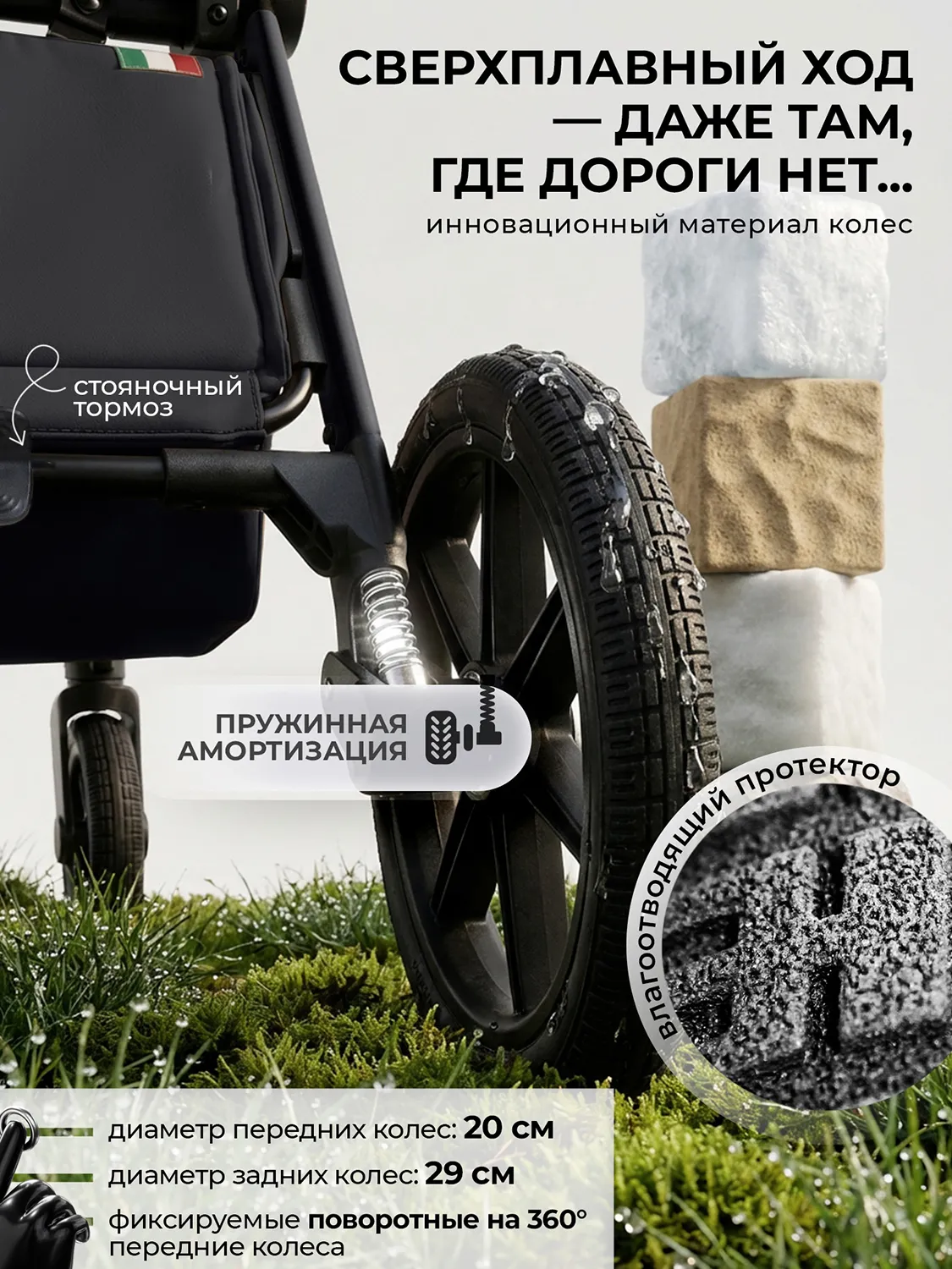 Коляска прогулочная SBL /Sweet Baby Elegante Therma