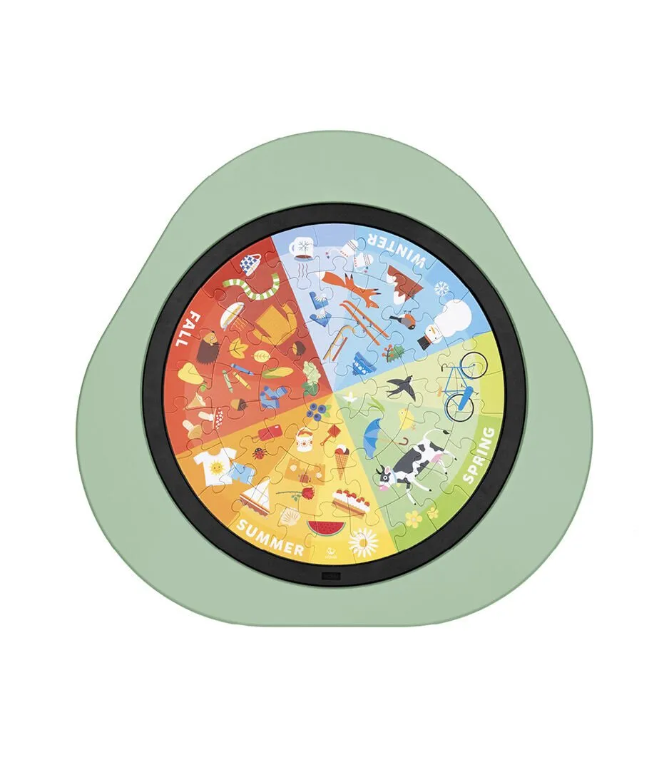 Пазлы Stokke MuTable Puzzle Four Seasons картонные
