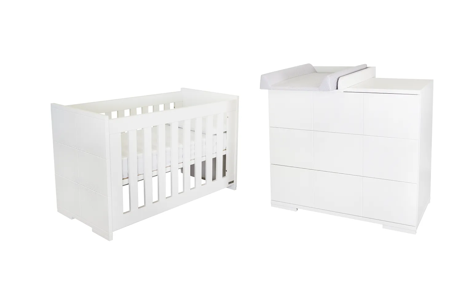 Комплект IKID by Micuna SICILIA: кровать 120*60 см + тумба + шкаф