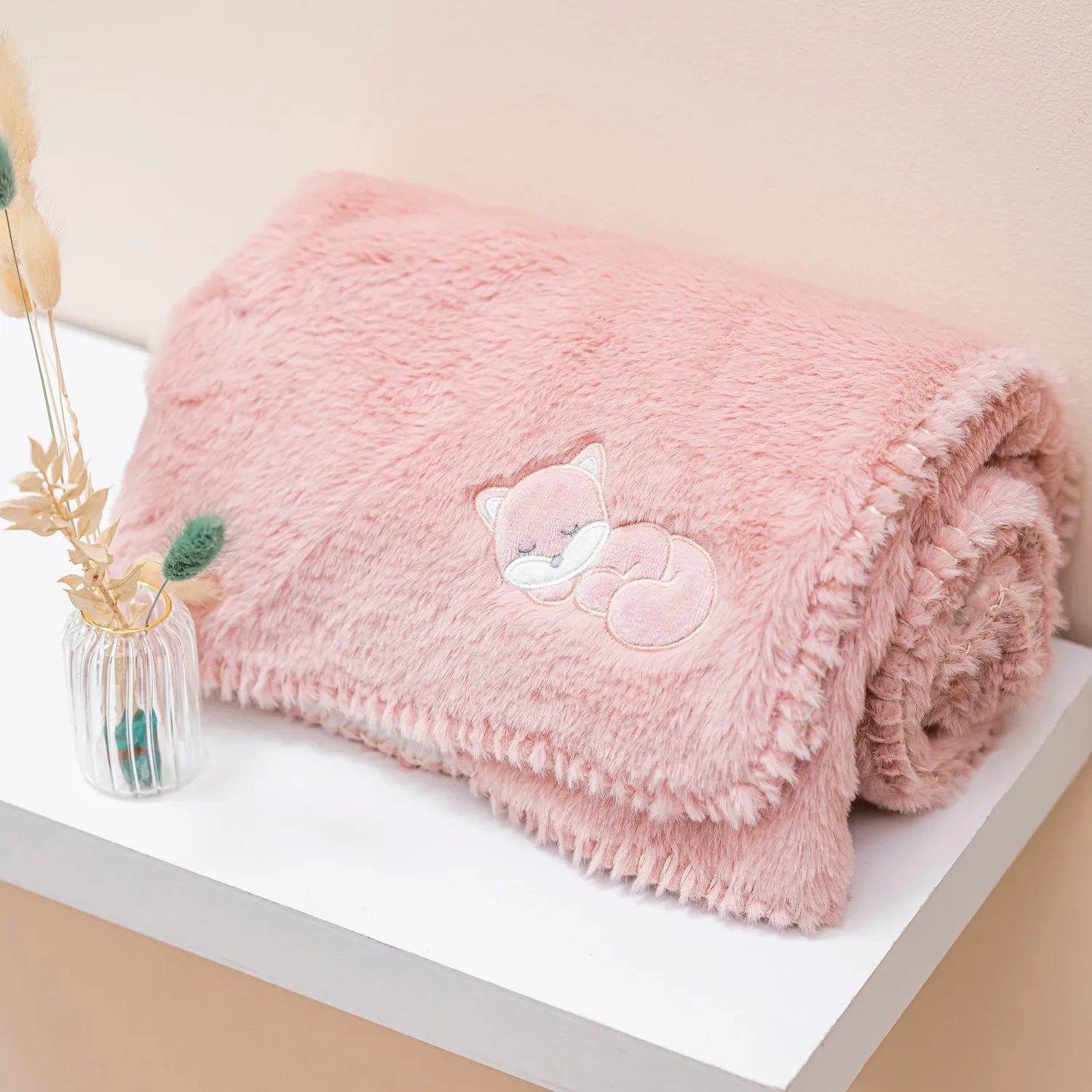 Плед Nattou Supersoft 75х100см ALICE & POMME Лисичка и Кролик 485333