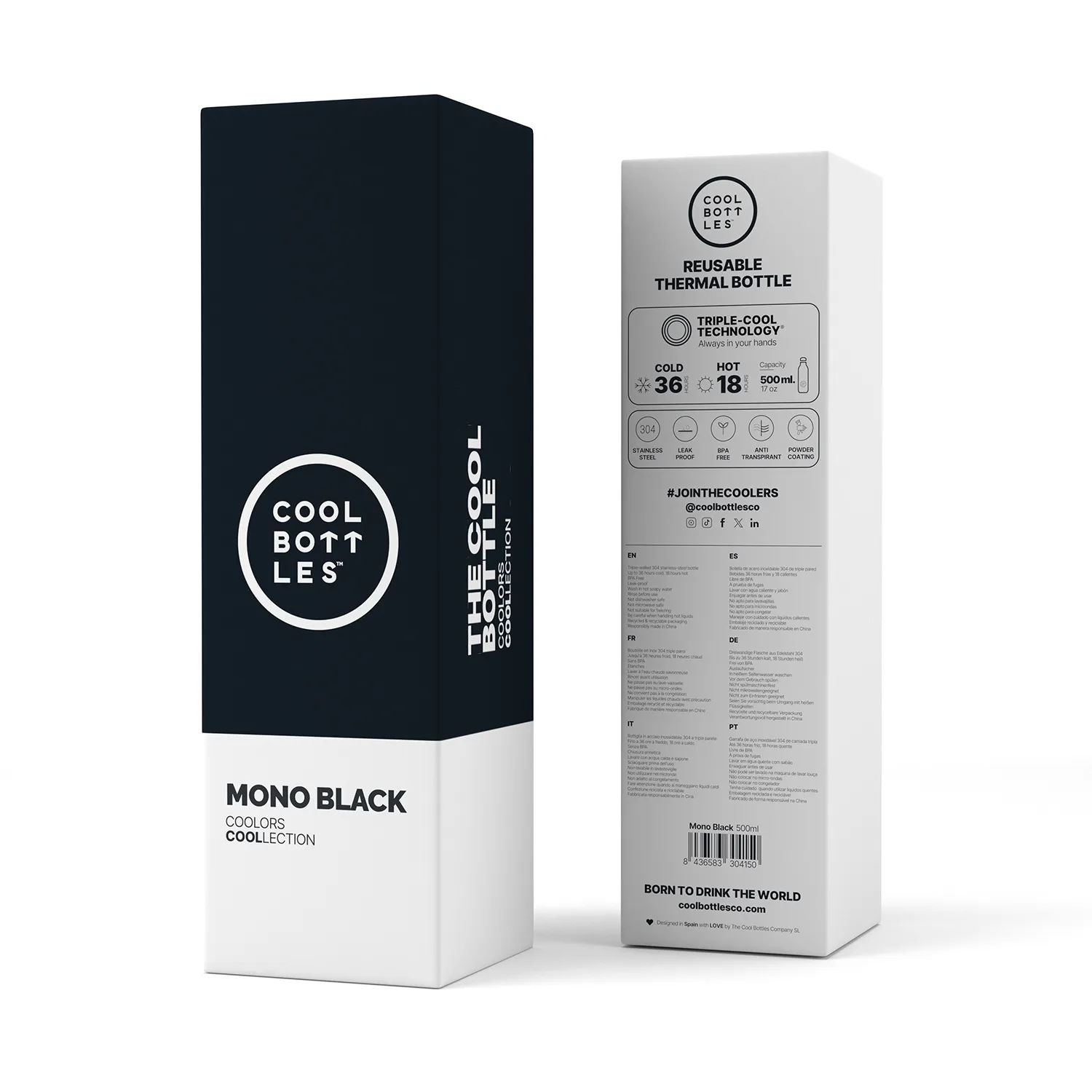 Термос–термобутылка Cool Bottles 500мл