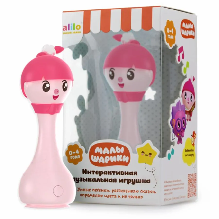 Музыкальная игрушка Alilo интерактивная Малышарики Нюшенька