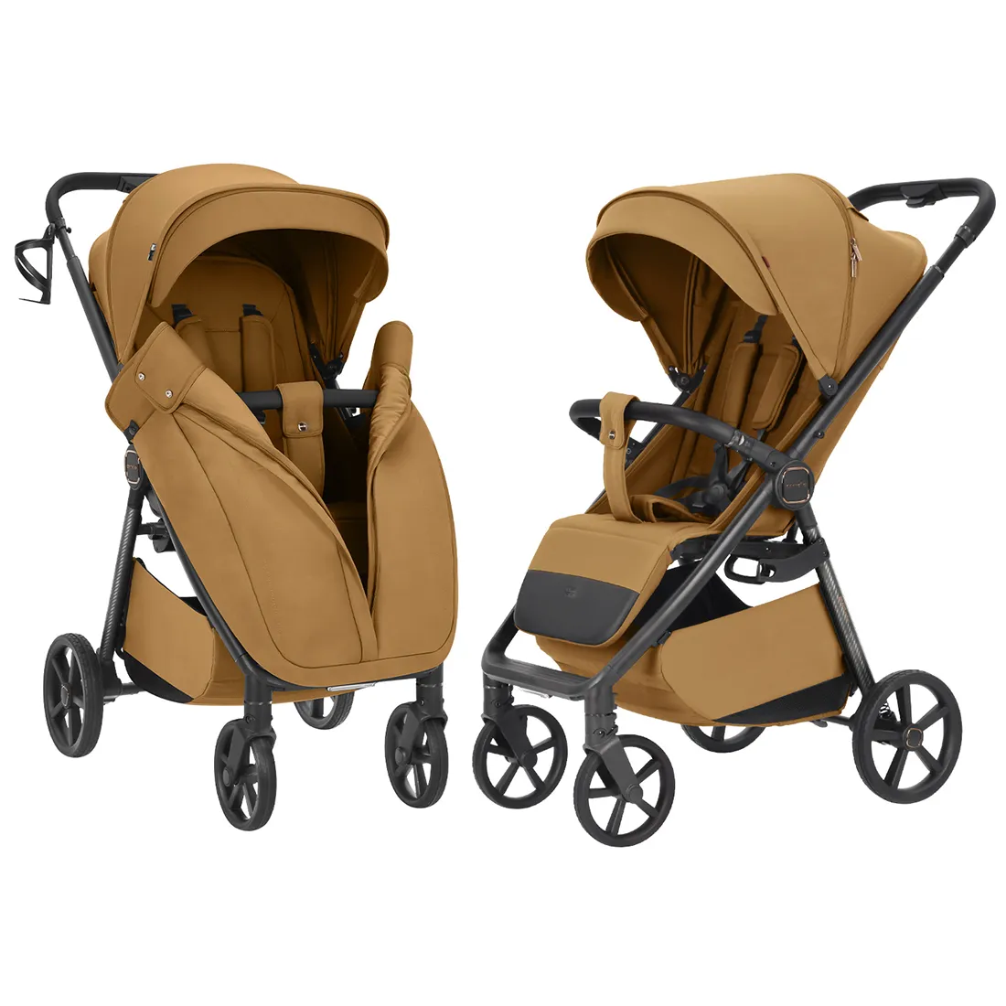 Коляска прогулочная CARRELLO Bravo carbon CRL-5530