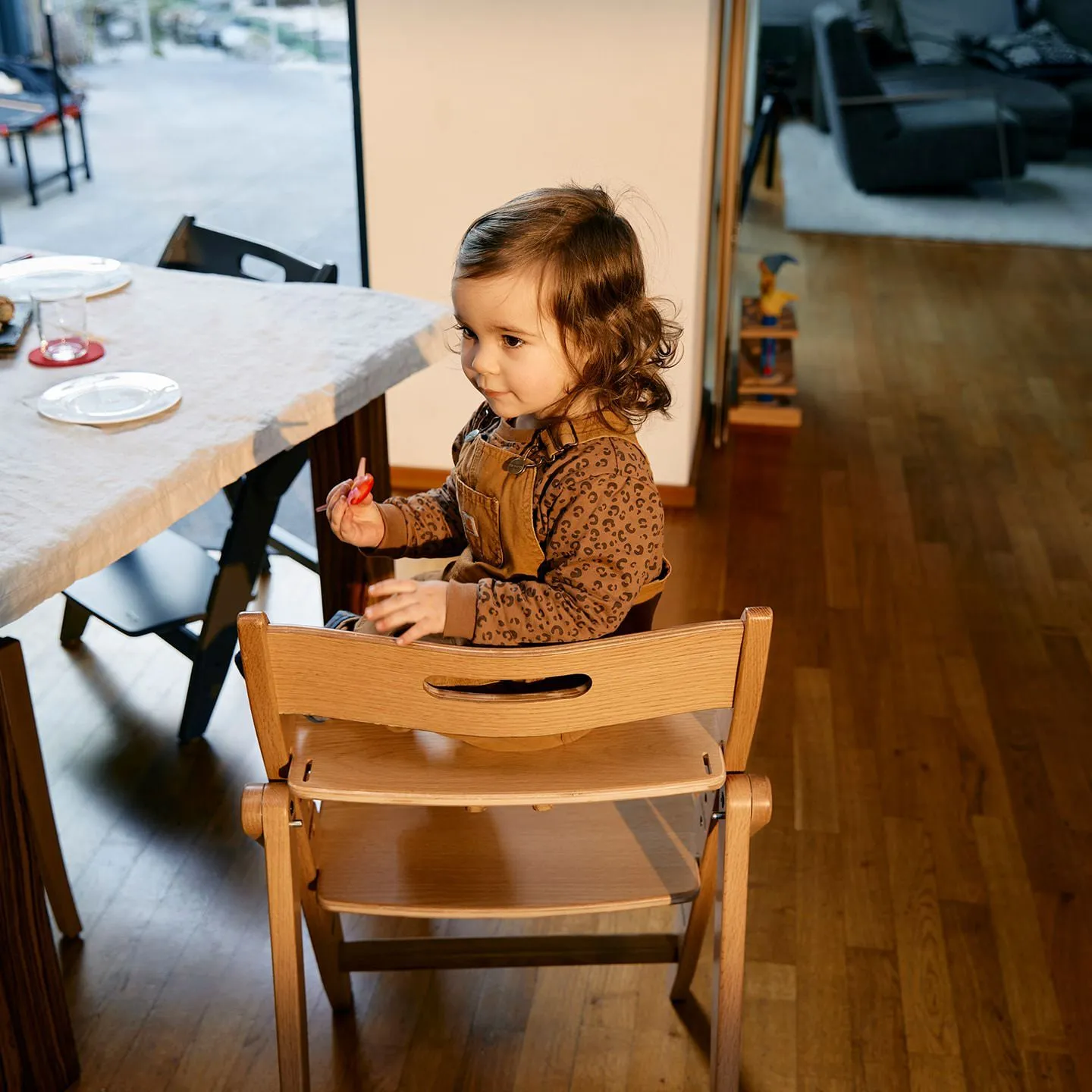 Растущий стульчик для кормления Moji by ABC-Design Yippy Trunk Oak Витрина