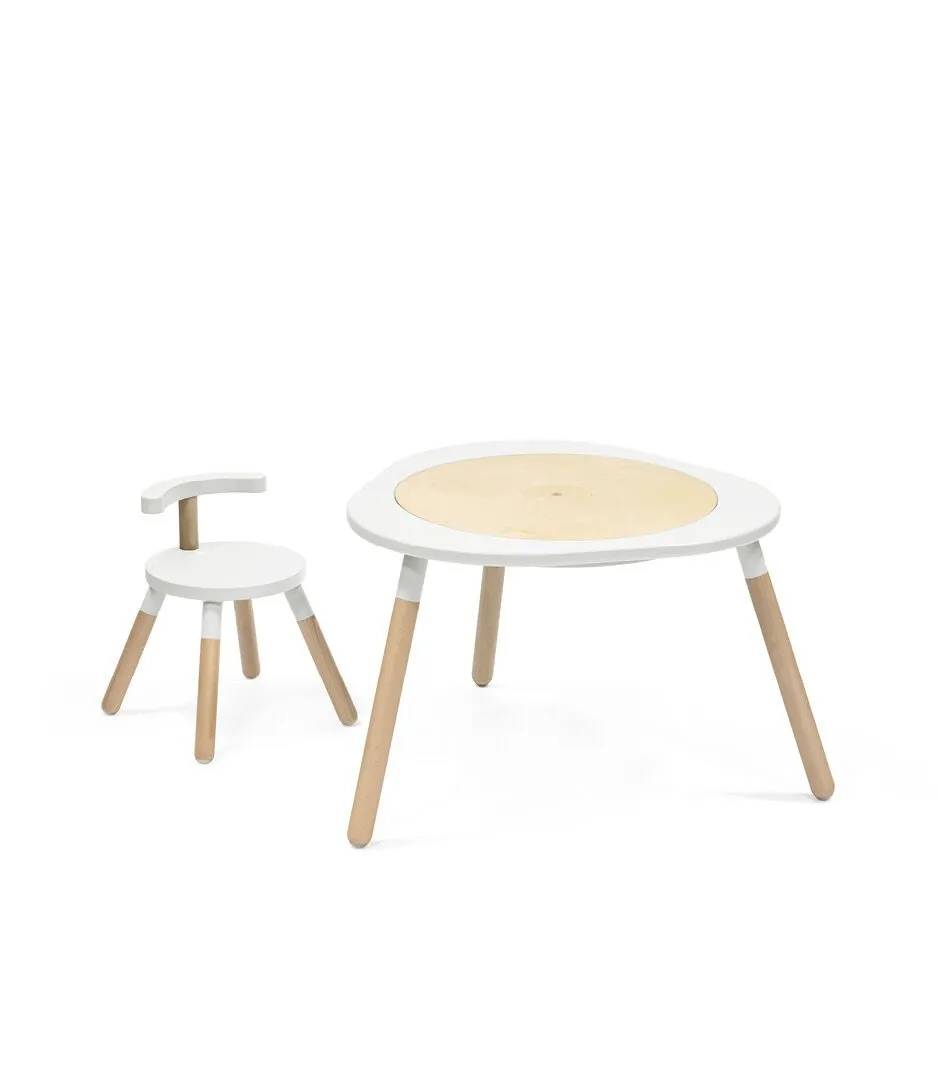 Стульчик для кормления и игр Stokke "MuTable", дерево, от 1.5 лет, 23-29см