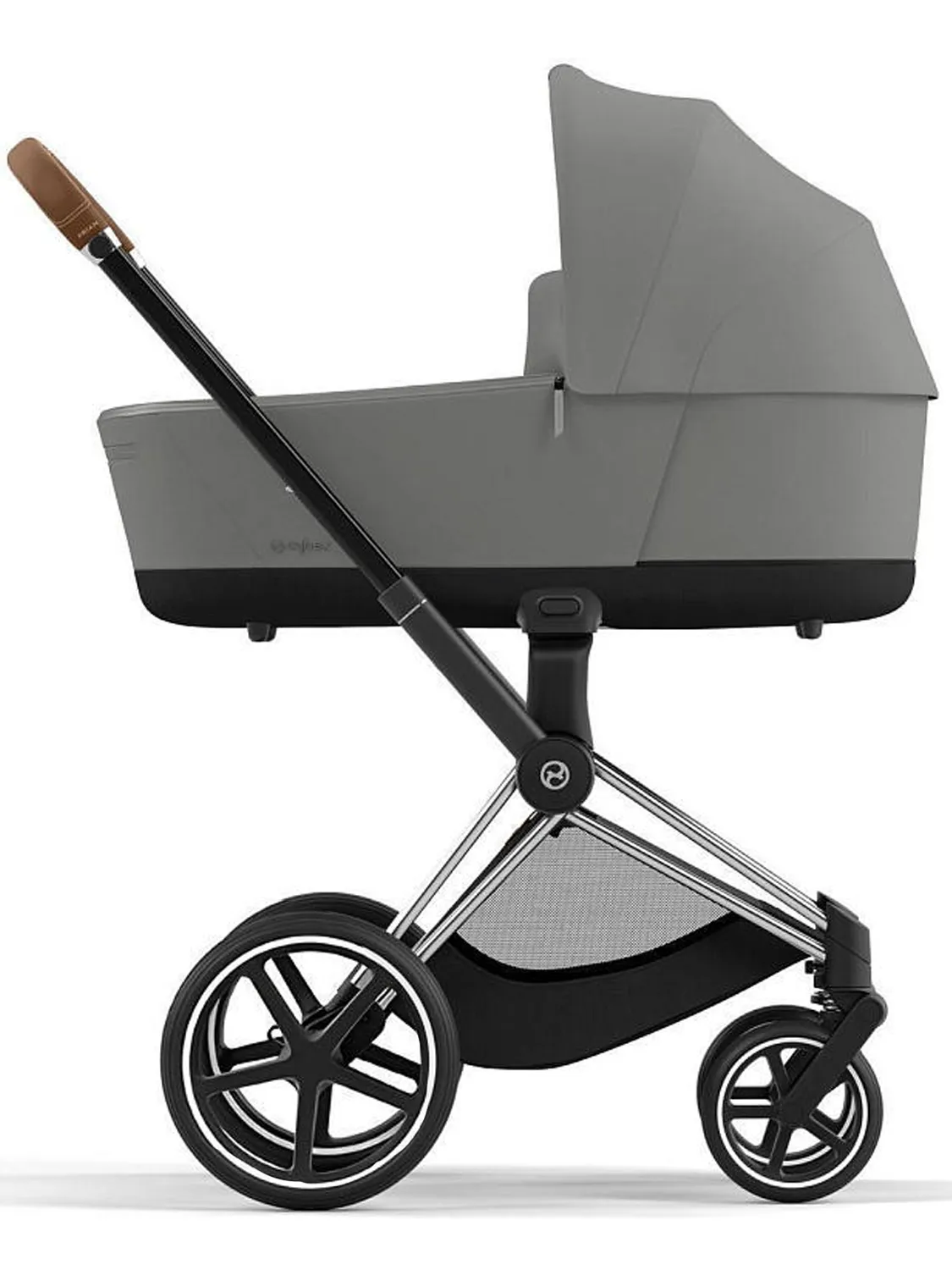 Коляска-люлька Cybex Priam IV шасси Chrome Brown