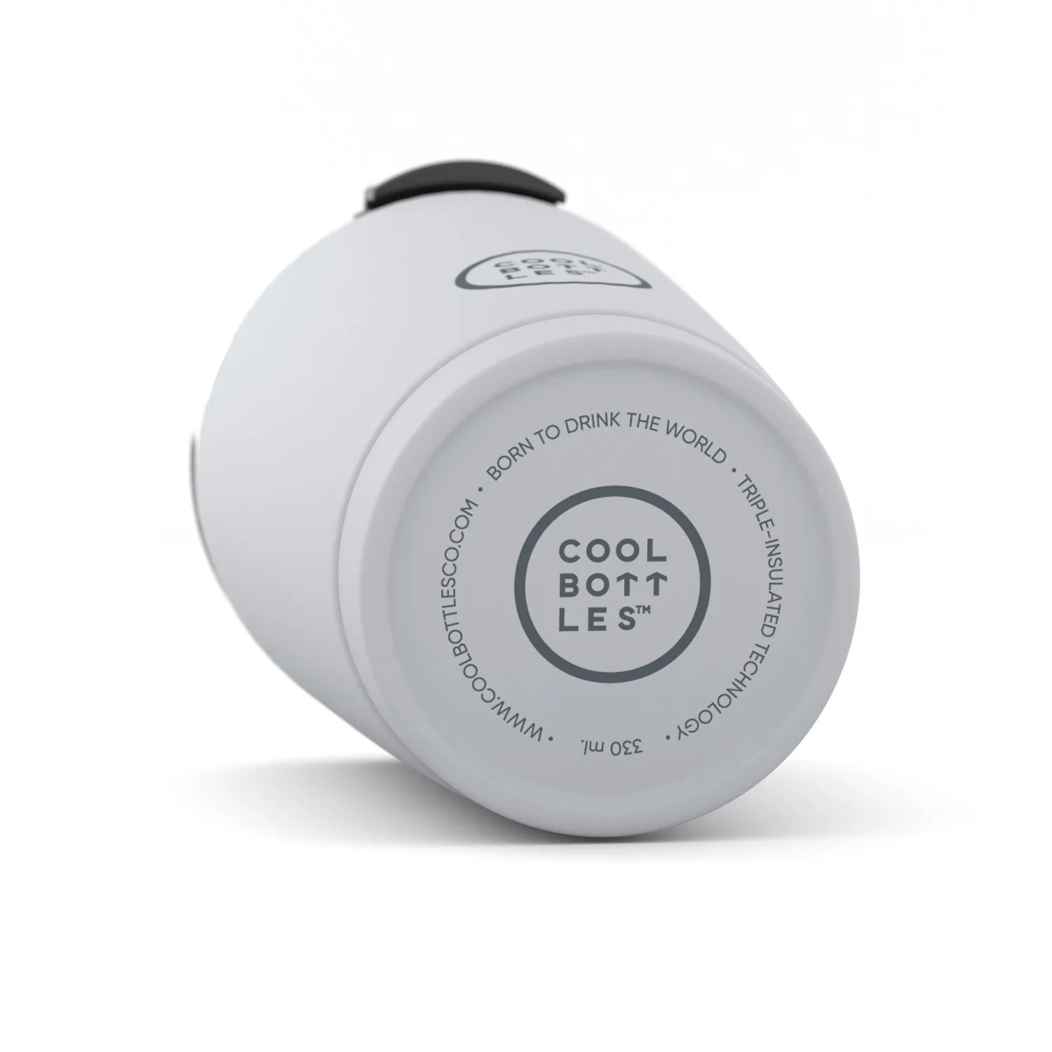 Термокружка Cool Bottles Tumbler Mono White 330 мл