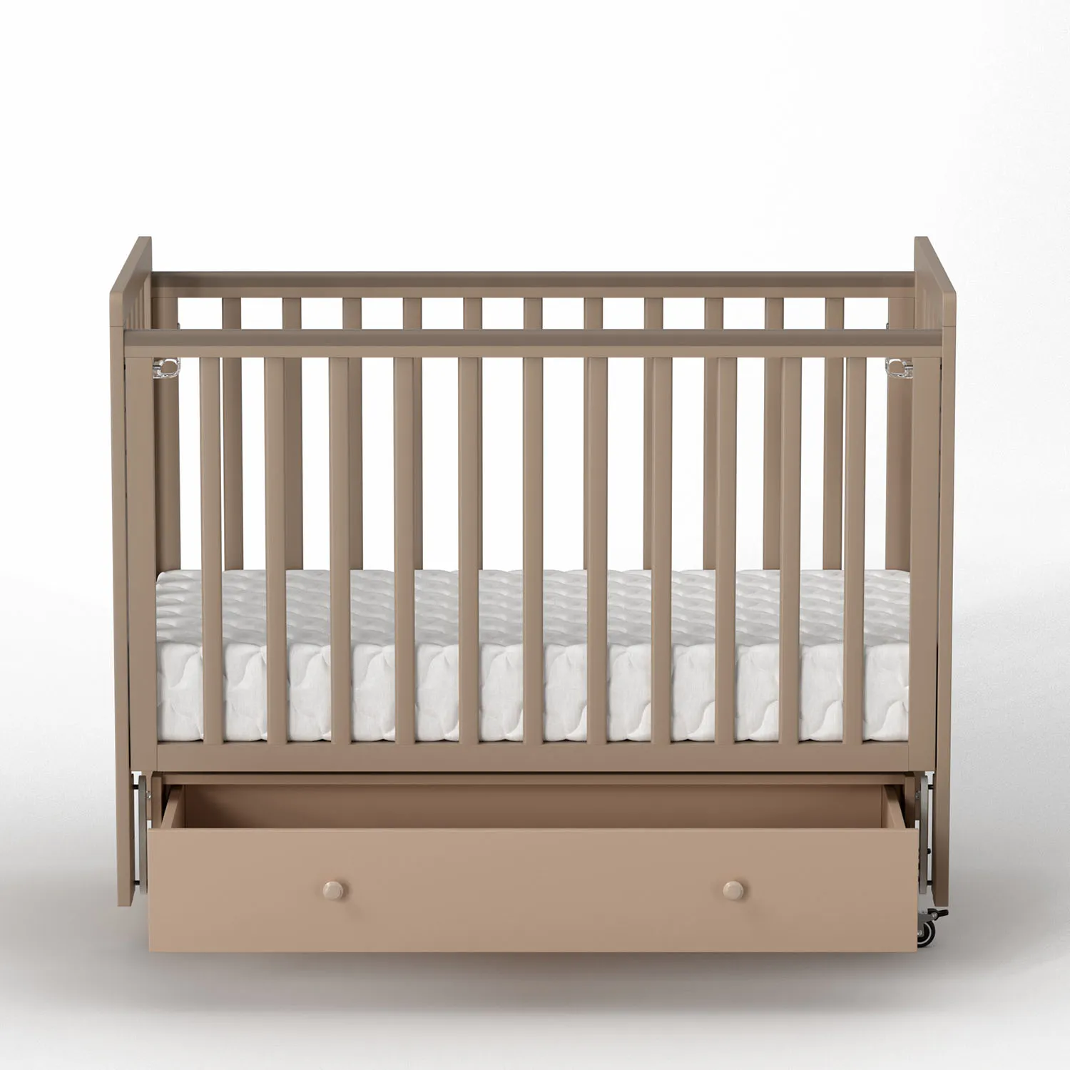 Кровать ANTEMI Classic Sleep 120х60 с ящиком-маятником