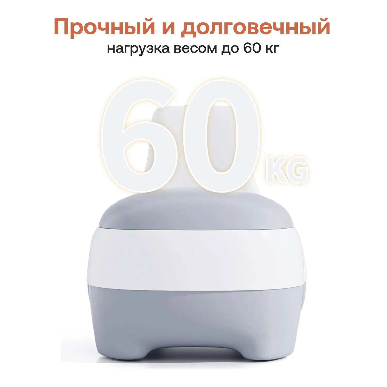Инновационный пеленальный матрасик Nattou +  Горшок Fiorellino Elephant Слоник BP051