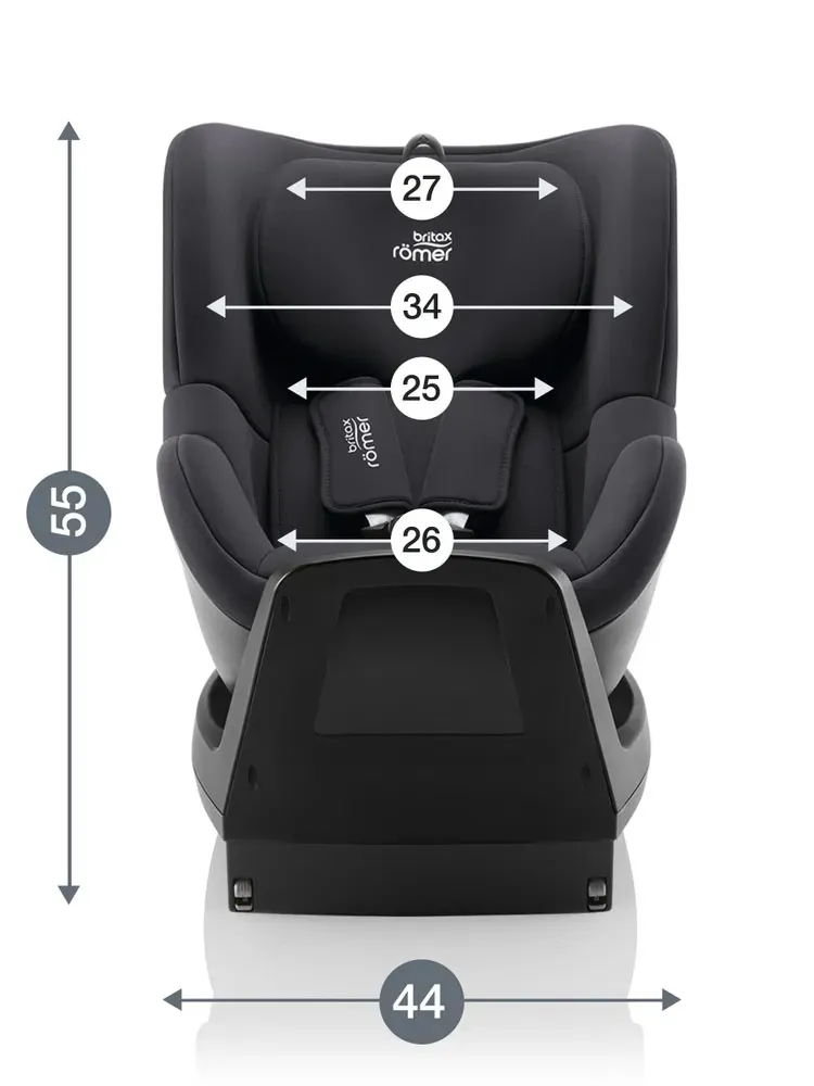 Автокресло 0+/1 Britax Roemer DUALFIX PLUS + вкладыш для комфорта (ПОДАРОК)