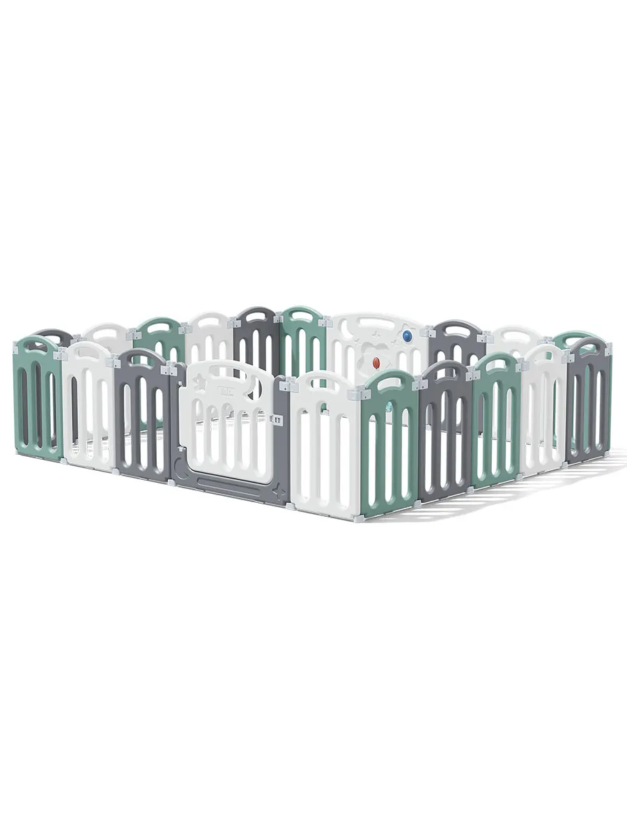 Манеж большой игровой детский UNIX Kids Simple 225x188