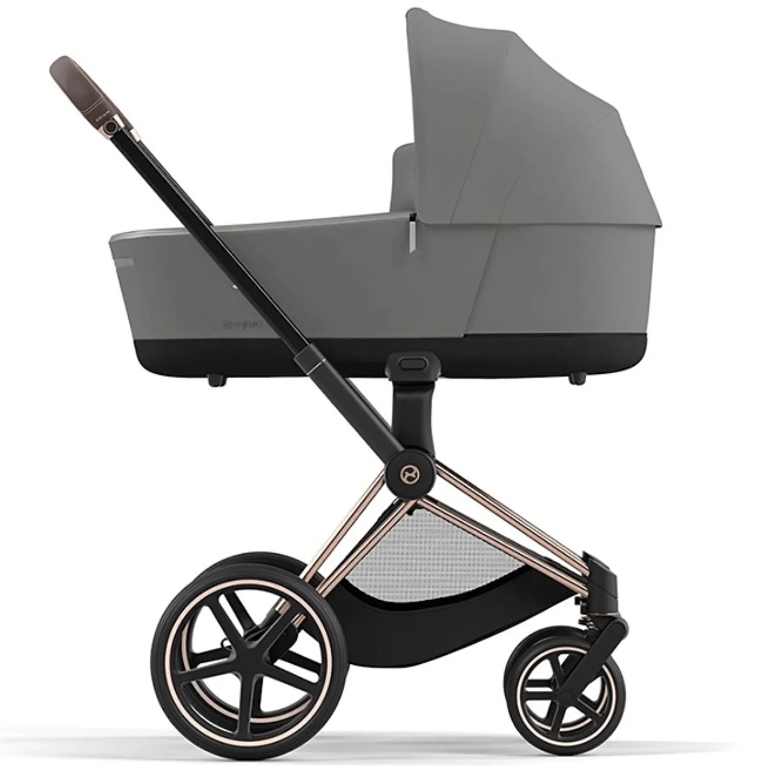 Коляска-люлька Cybex Priam IV шасси Rosegold