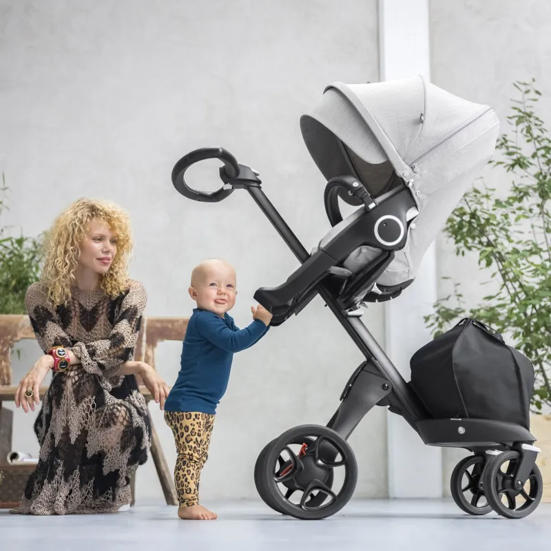 История детских колясок Stokke