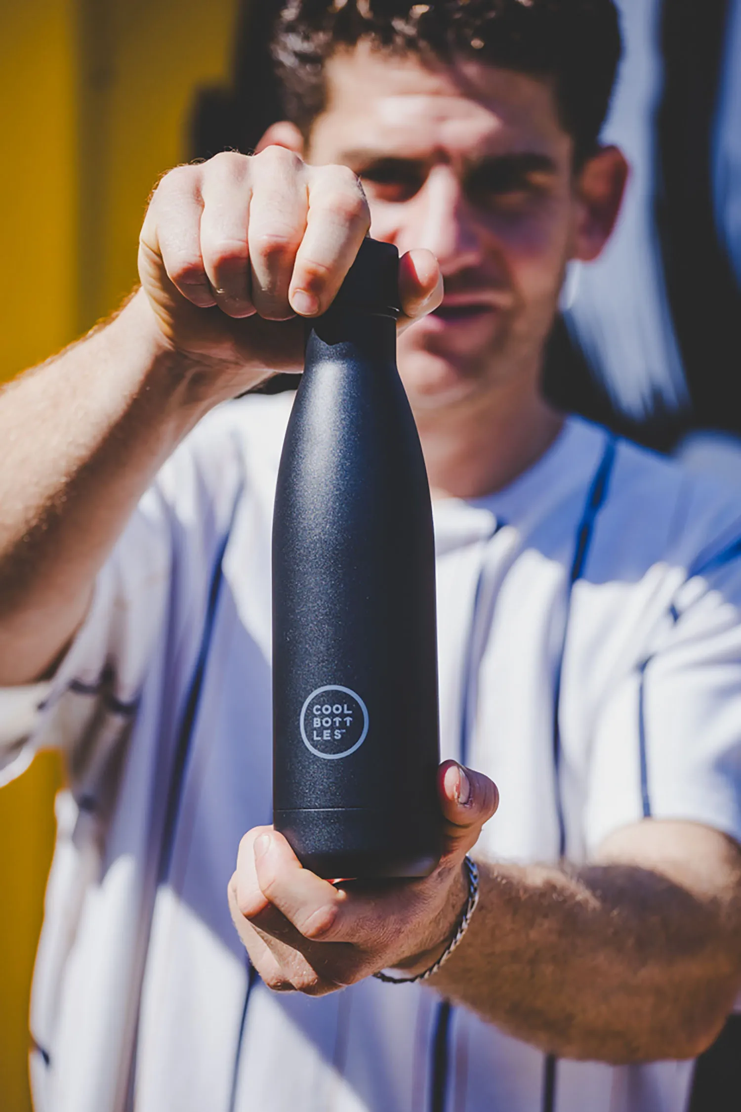 Термос-термобутылка Cool Bottles Mono Black 350 мл CB350MOB