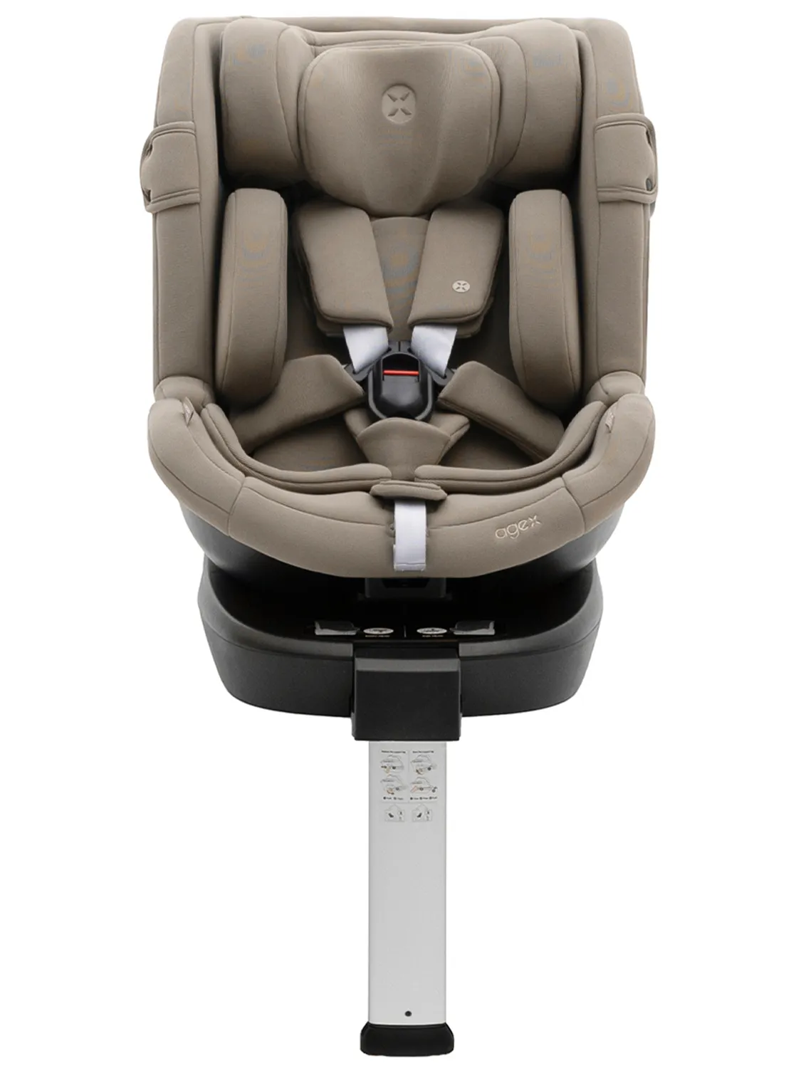 Автокресло 0+/1/2/3 AGEX Drive i-Fix