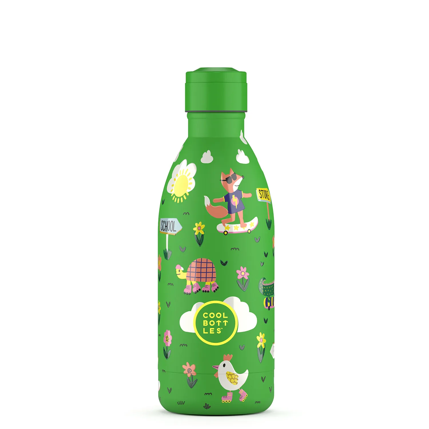 Термос–термобутылка Cool Bottles Kids Rolling Skaters 500 мл
