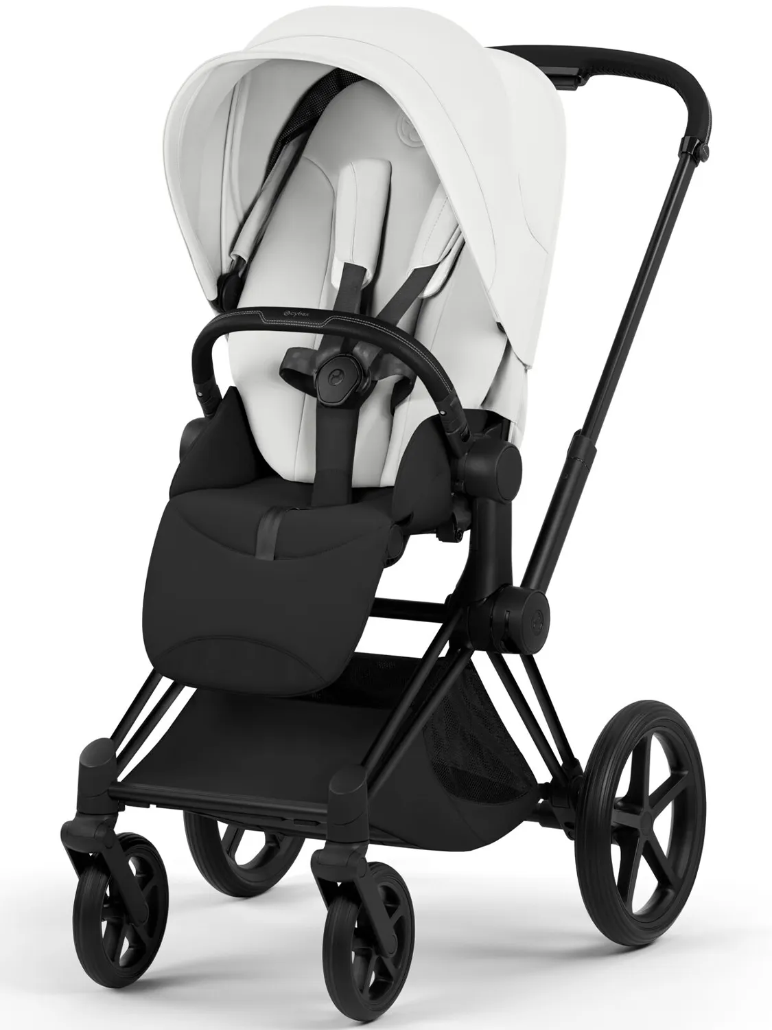 Коляска 2 в 1 Cybex Priam Style шасси Matt Black