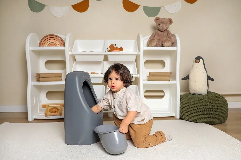 Колыбель Tutti Bambini CoZee Oak and Charcoal 211205/3590 + Писсуар iFam серый IF-155-ED-SUB-DG