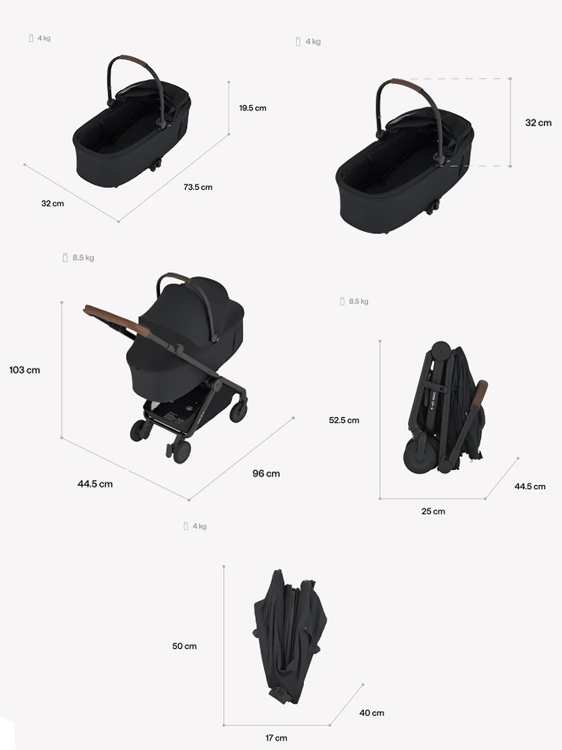 Переноска для питомца ANEX для коляски Air-Q