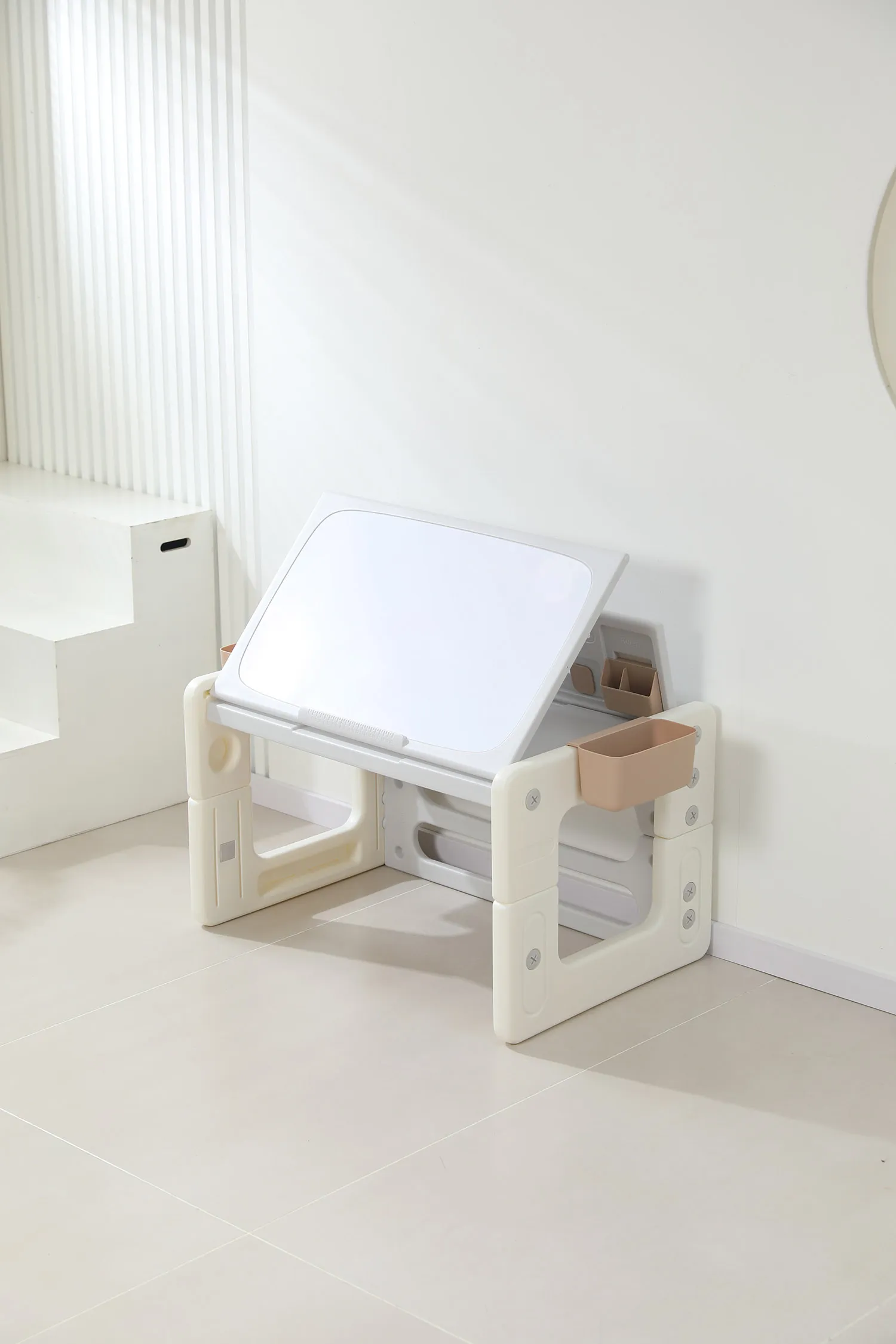 Стол со стульчиком 4 в 1 детский развивающий UNIX Kids