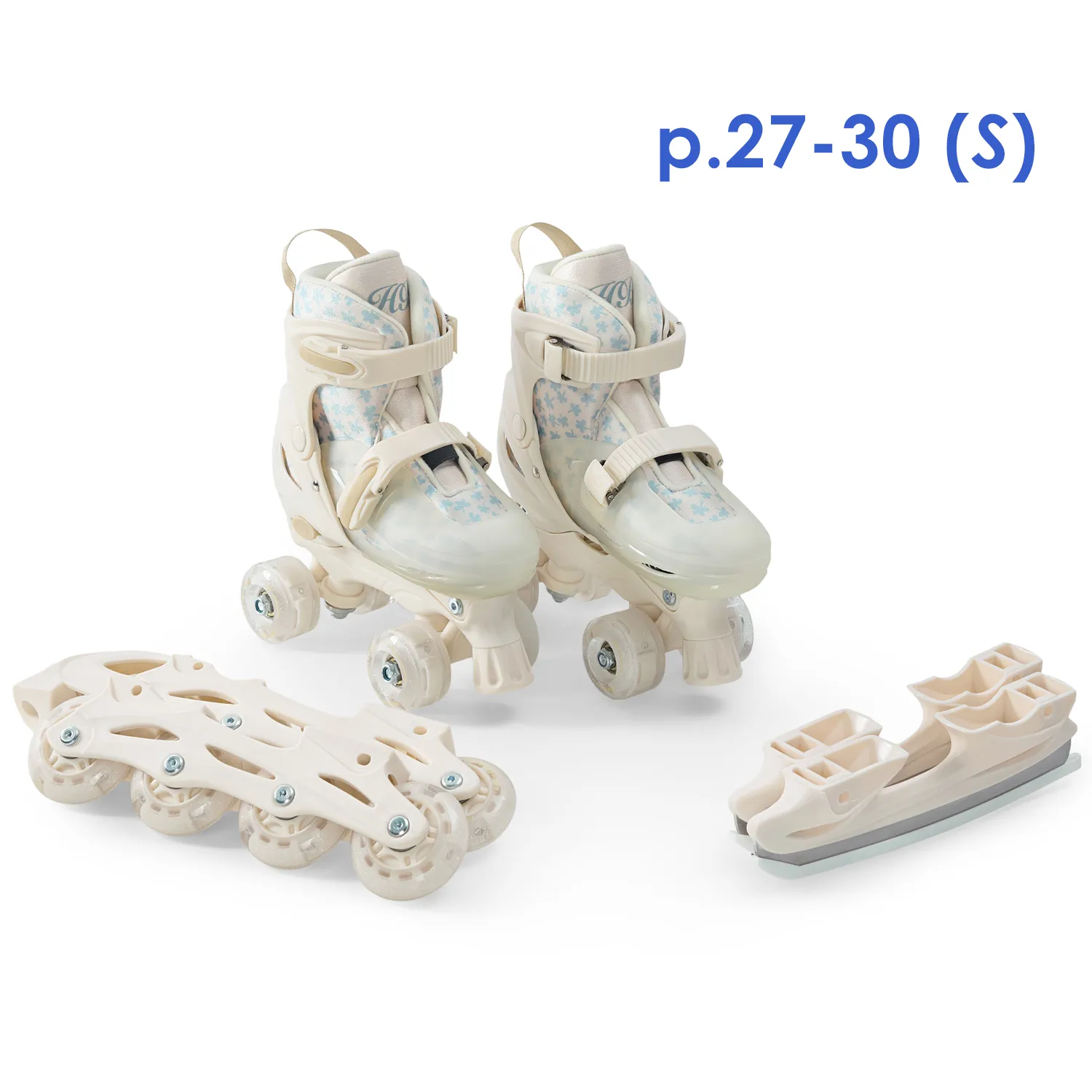 Ролики-коньки 3 в 1 Happy Baby SCROLLS р.27-30