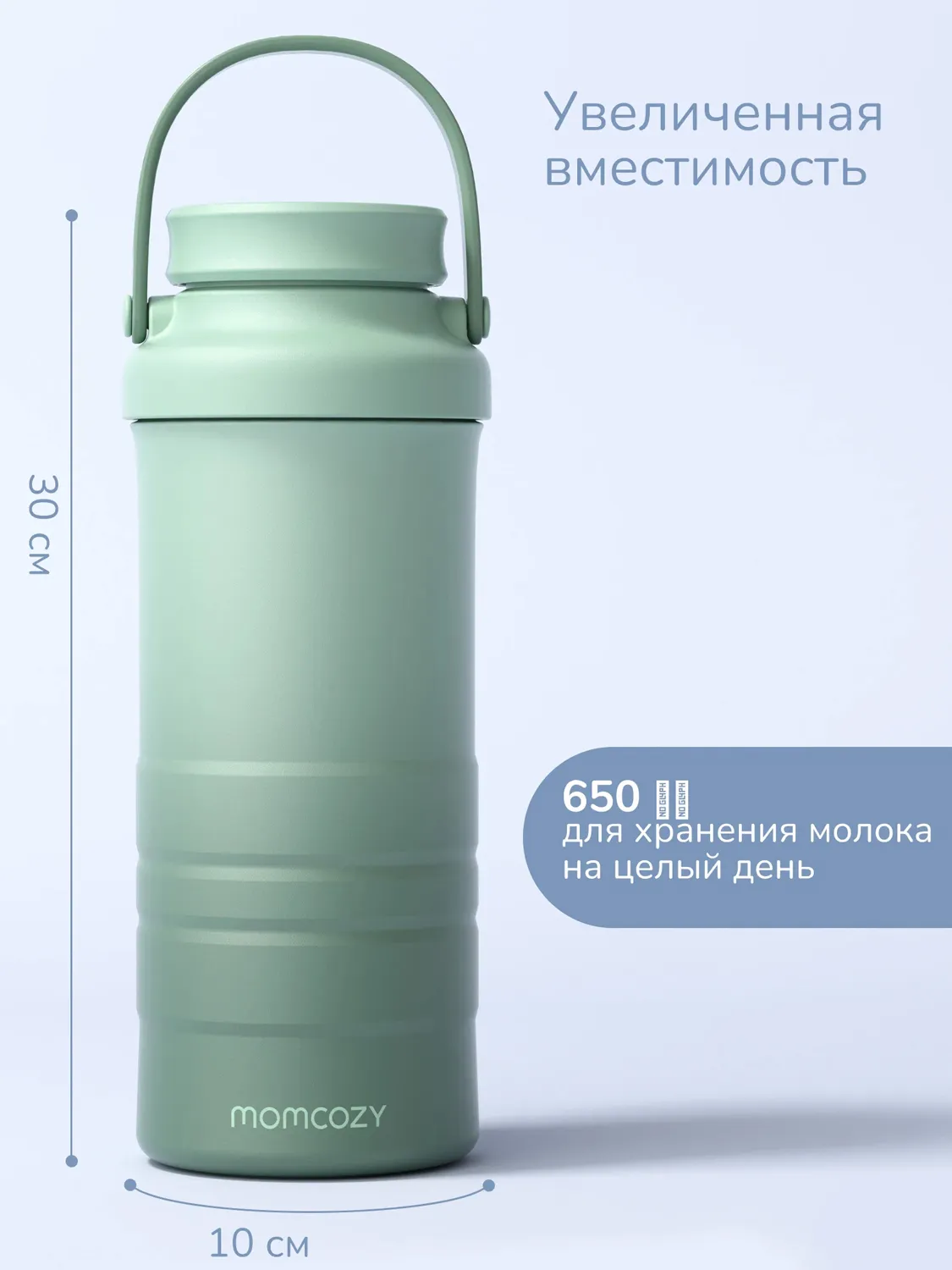 Термоконтейнер Momcozy портативный для бутылочек