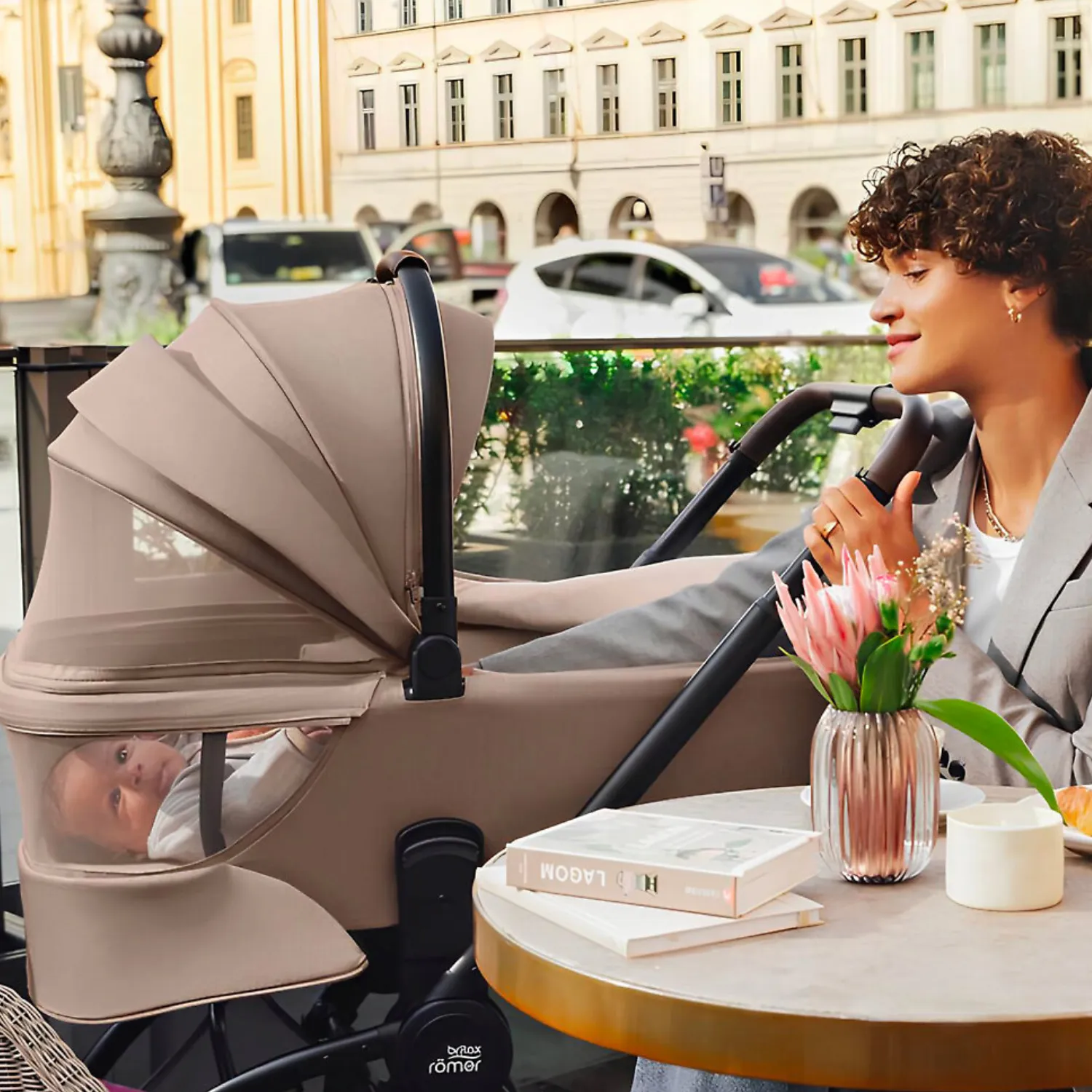 Дождевик на люльку коляски Britax Roemer RIO