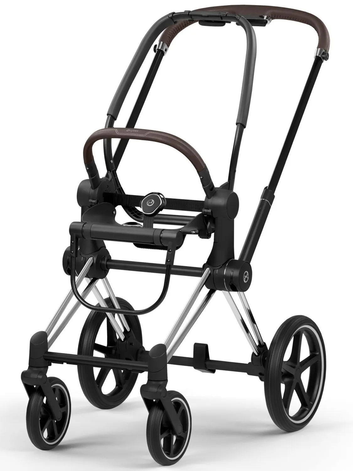 Коляска 2 в 1 Cybex Priam 5 Style шасси Chrome Brown