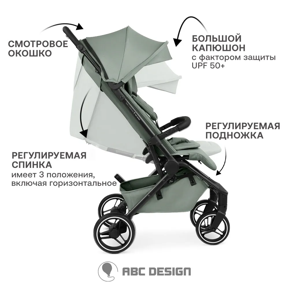 Прогулочная коляска ABC-Design Ping 3 Trekking