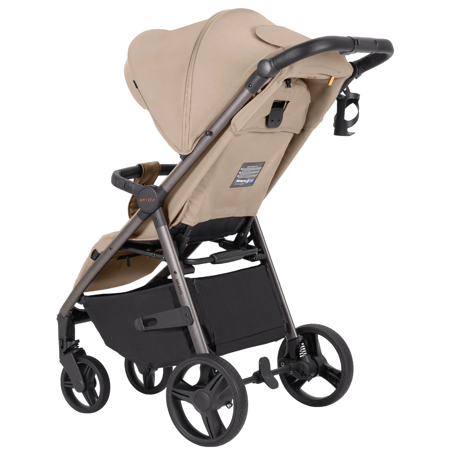 Коляска прогулочная Carrello Bravo PU CRL-8512