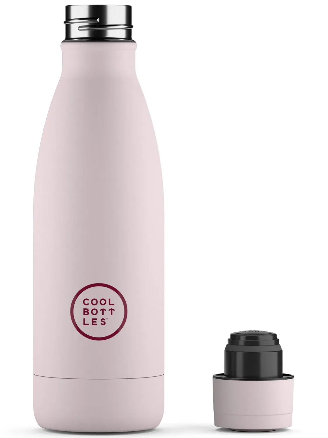 Термос-термобутылка Cool Bottles Pastel Pink 350 мл CB350PAP