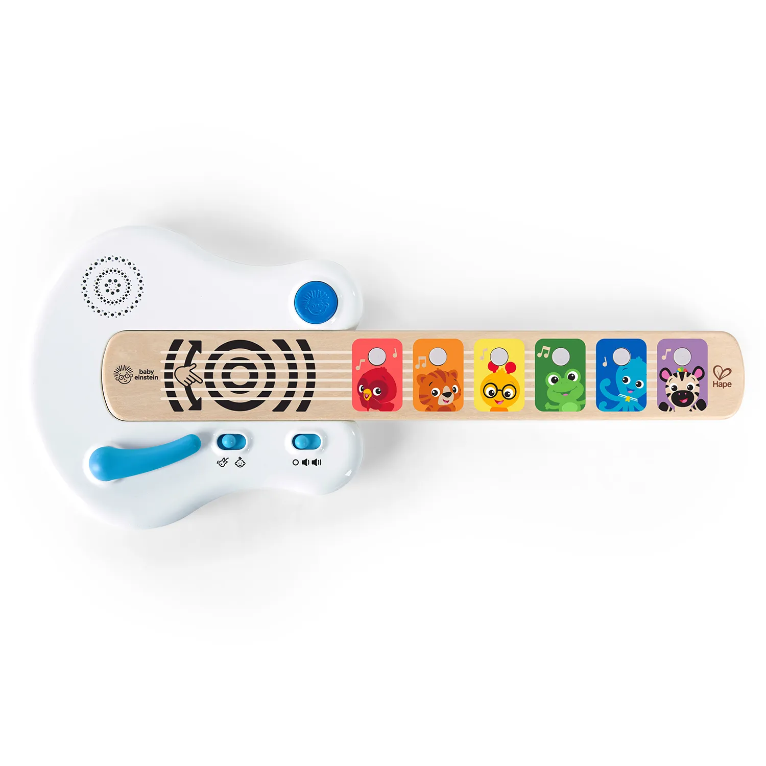 Музыкальная игрушка Hape Гитара сенсорная белая 12396_HP