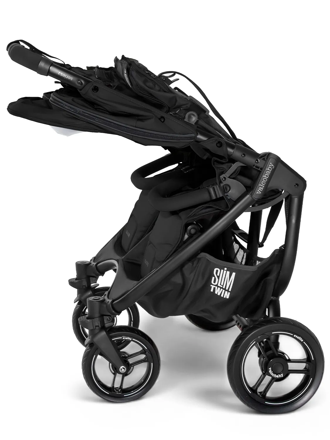 Коляска прогулочная для двойни Valco Baby Slim Twin 2.0