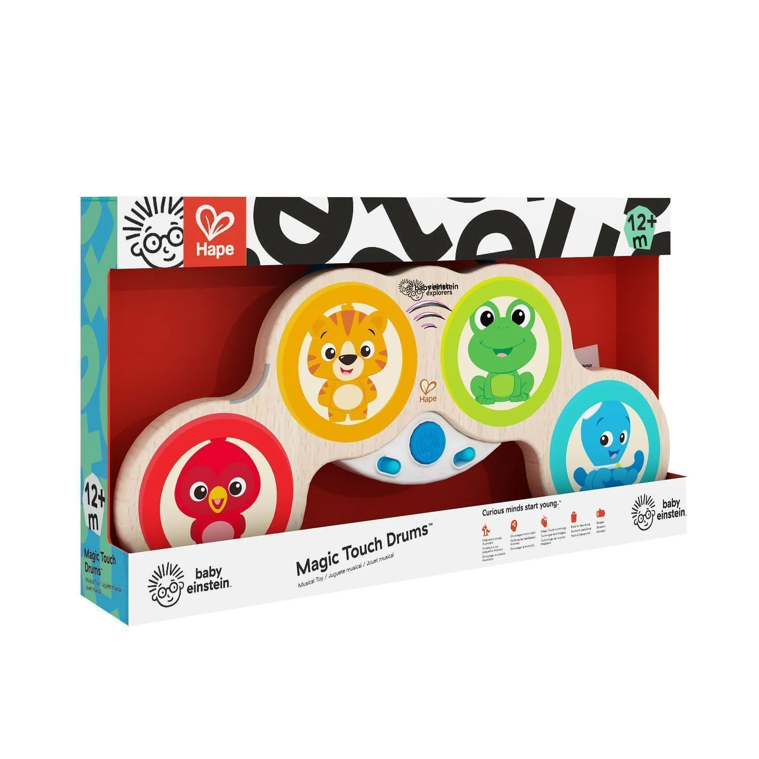 Музыкальная игрушка Hape «Волшебные барабаны» 11650_HP