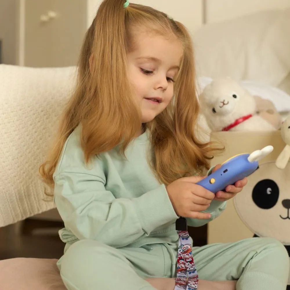 Интерактивная игрушка Alilo Телефон Ушастик-Лапочка P3 фиолетовый 60420