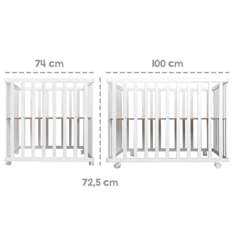 Детский складной манеж Roba 74х100 см Foldable playpen