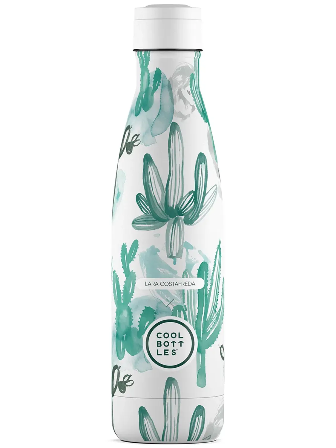 Термос-термобутылка Cool Bottles Lara Costrafreda Watercolor Cactus 500 мл