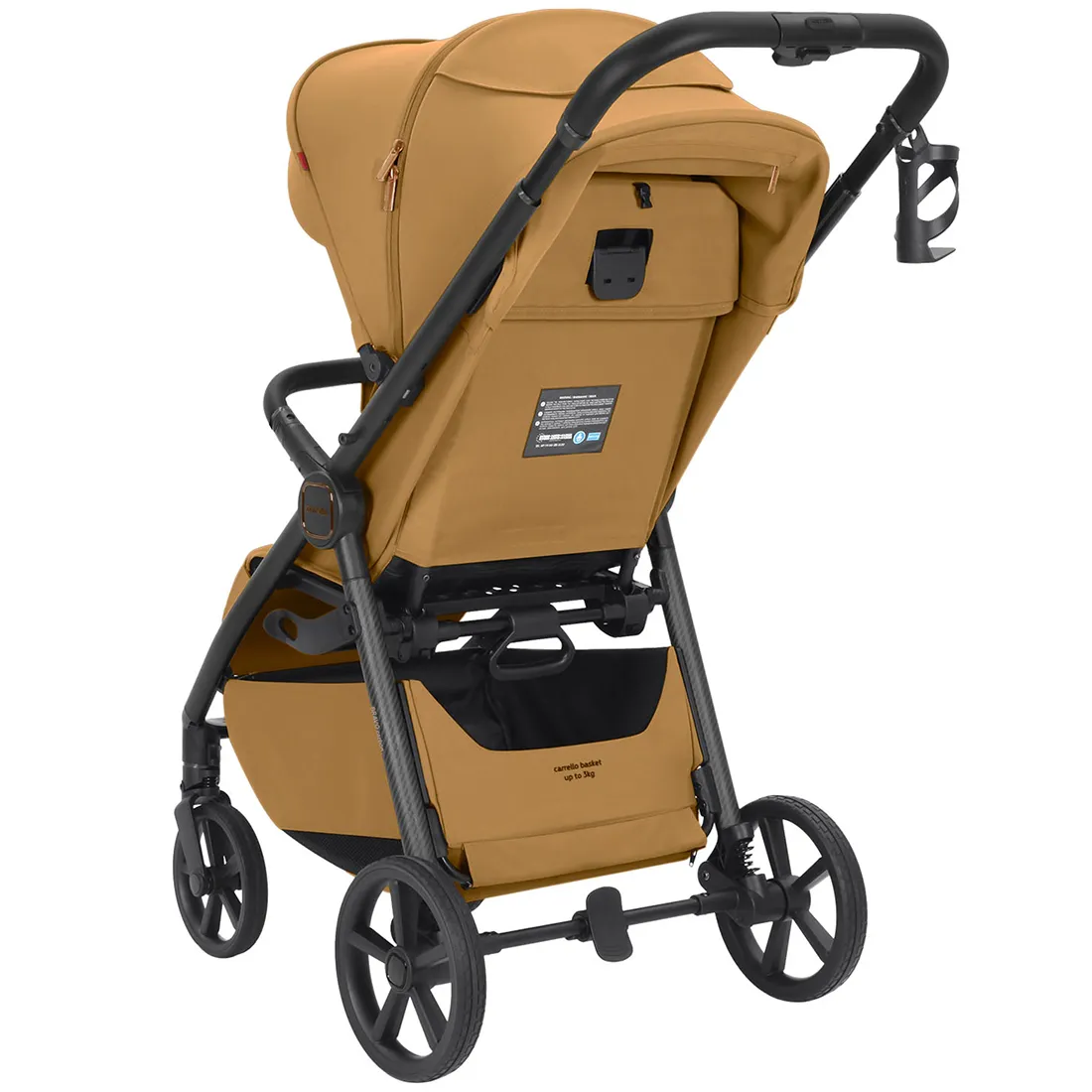 Коляска прогулочная CARRELLO Bravo carbon CRL-5530