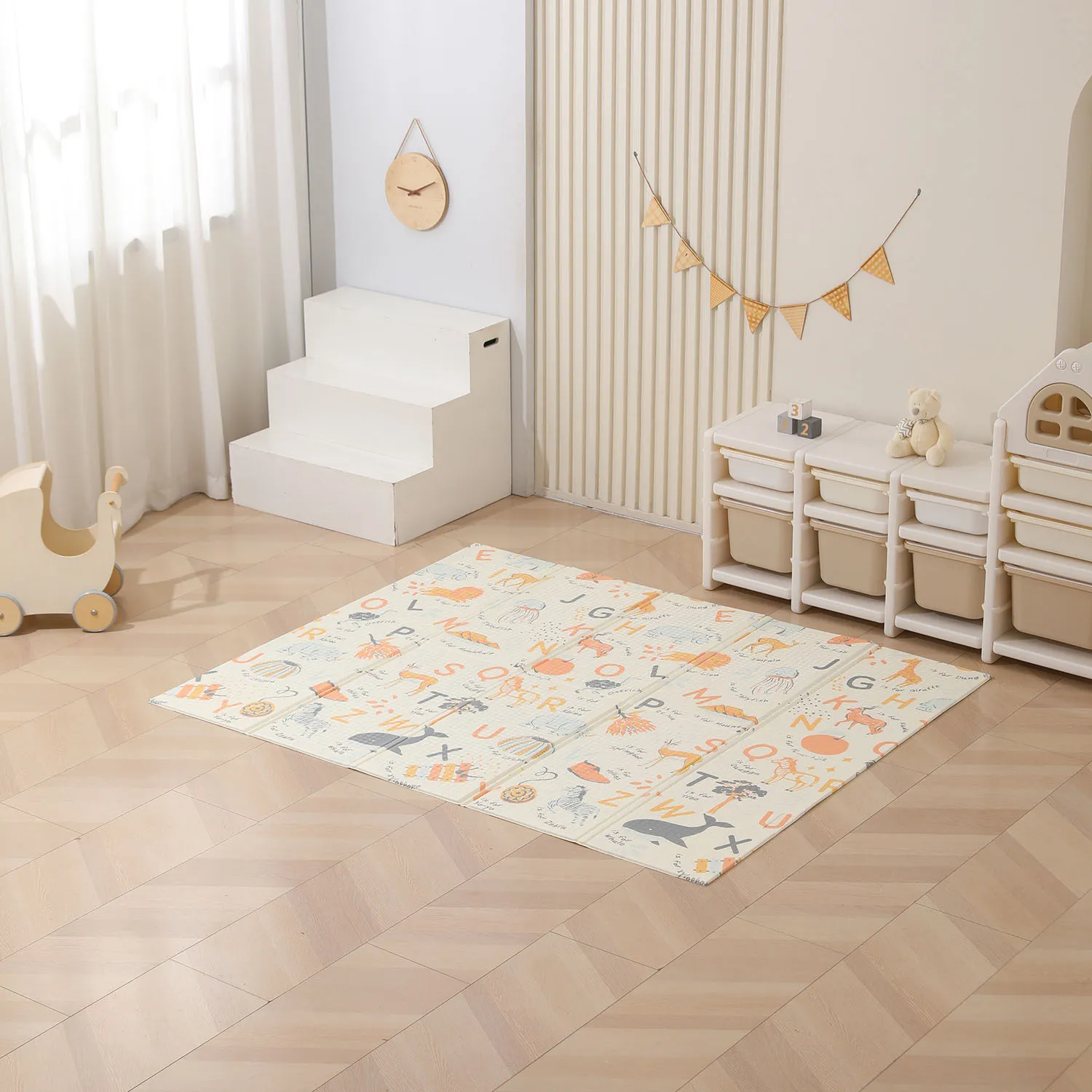 Коврик игровой складной UNIX Kids 120x150 см