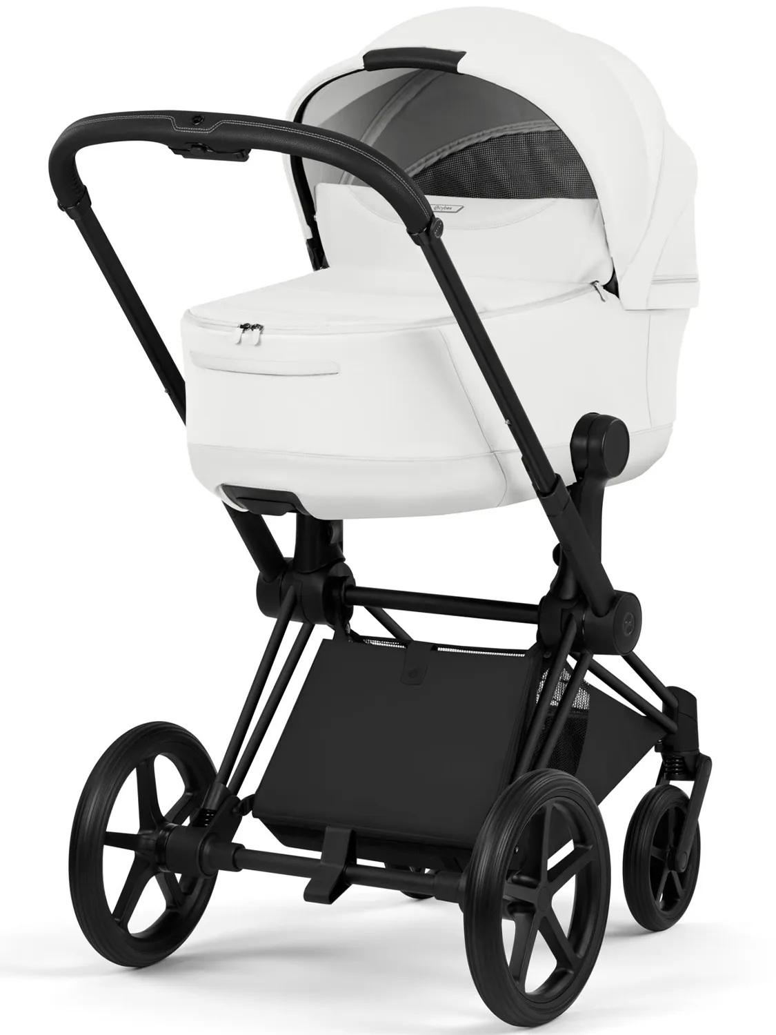 Коляска 2 в 1 Cybex Priam Style шасси Matt Black