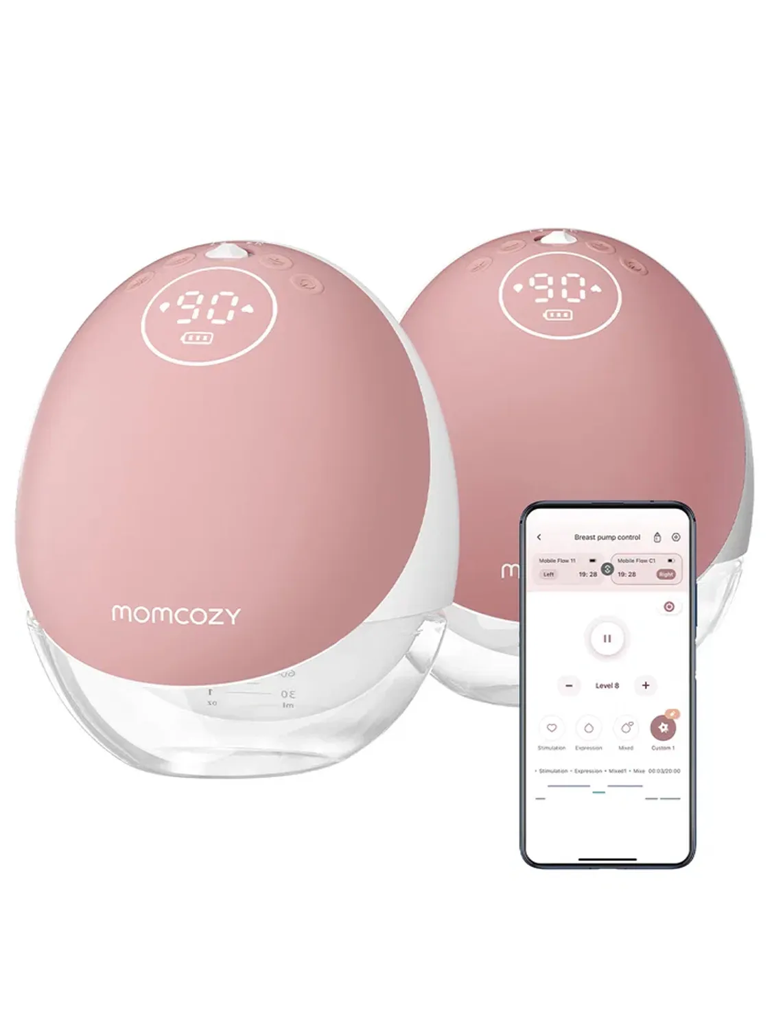 Молокоотсос Momcozy беспроводной портативный электрический BP223