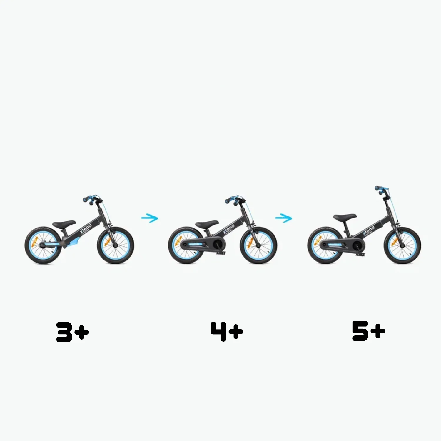 Беговел-велосипед детский SmarTrike Xtend Bike