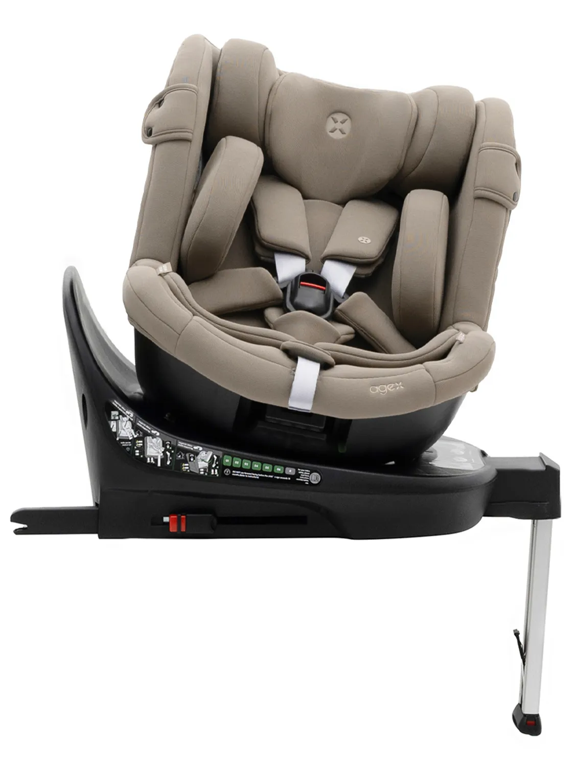 Автокресло 0+/1/2/3 AGEX Drive i-Fix