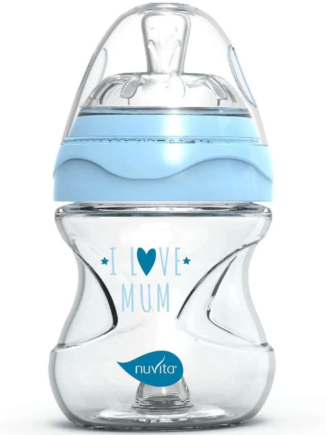 Бутылочка антиколиковая Nuvita 6013 Glass Collection 140мл, стекло