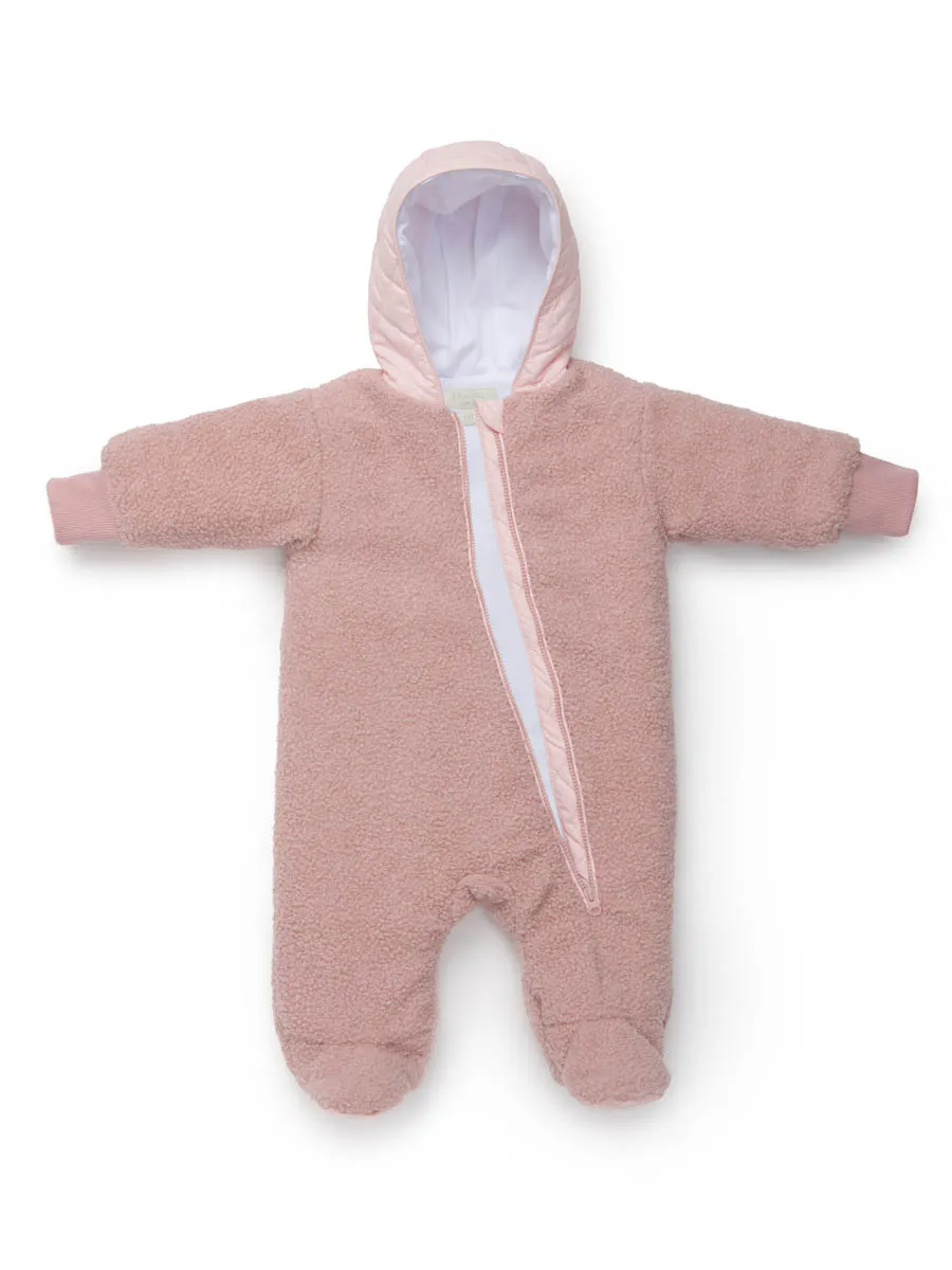 Комбинезон детский Mansita Teddy утеп. с закрытой стопой, р.62-68