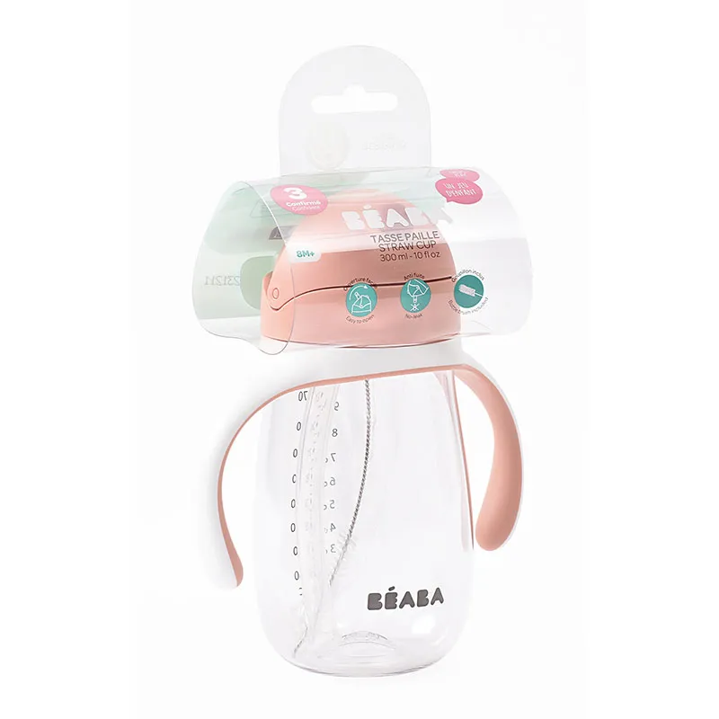Поильник детский Beaba Straw Cup 300 мл
