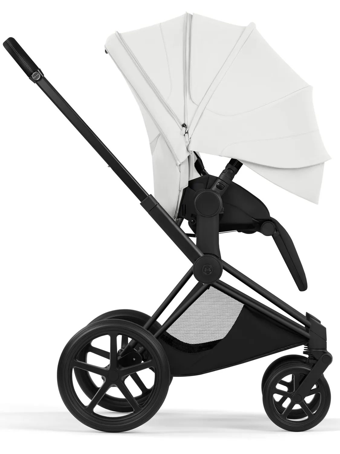 Коляска 2 в 1 Cybex Priam Style шасси Matt Black