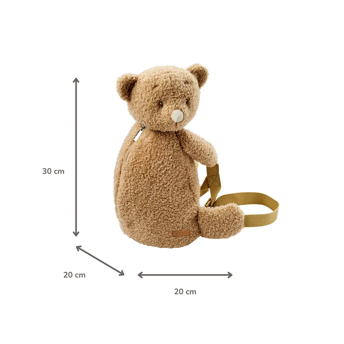Рюкзак детский Nattou TEDDY Bear Мишка 856478