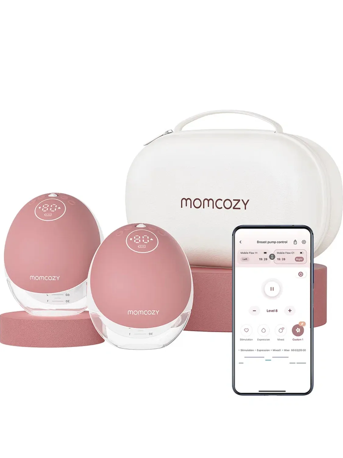 Молокоотсос Momcozy беспроводной портативный электрический BP223